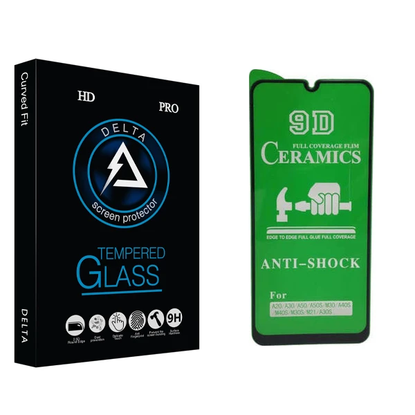 محافظ صفحه نمایش سرامیکی دلتا مدل HD مناسب برای گوشی موبایل سامسونگ Galaxy A20/A50/A30/A50s/A30s