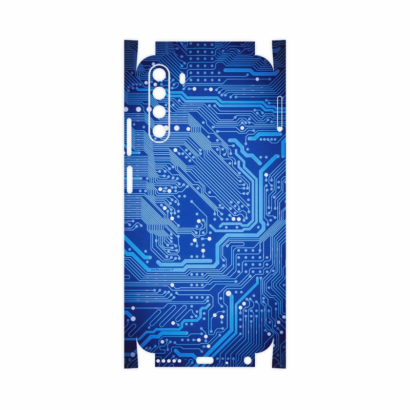 برچسب پوششی ماهوت مدل Blue-Printed-Circuit-Board-FullSkin مناسب برای گوشی موبایل جی پلاس X10