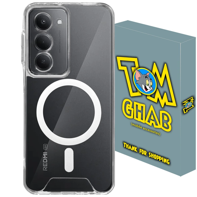 کاور تام قاب مدل MGSAFE طرح مگ سیف مناسب برای گوشی موبایل شیائومی Redmi 15 4G