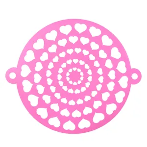شابلون تزیین مدل قلب کد F-01