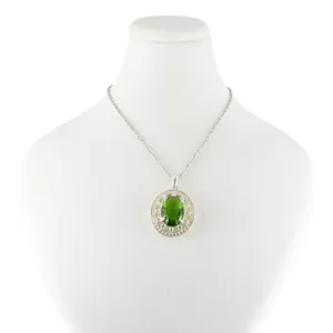 گردنبند نقره زنانه مدل AV176N-S14 C9