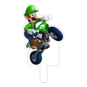 تاپر کیک طرح ماریو موتور سوار کد 36