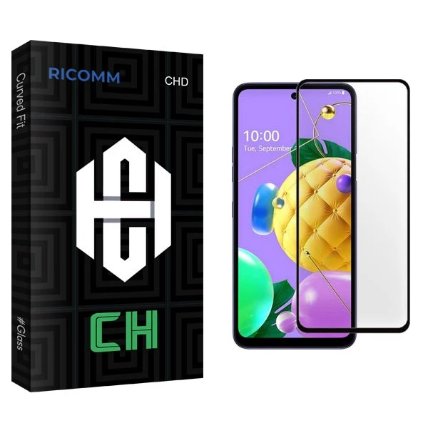 محافظ صفحه نمایش شیشه ای ریکام مدل CH مناسب برای گوشی موبایل ال جی K52