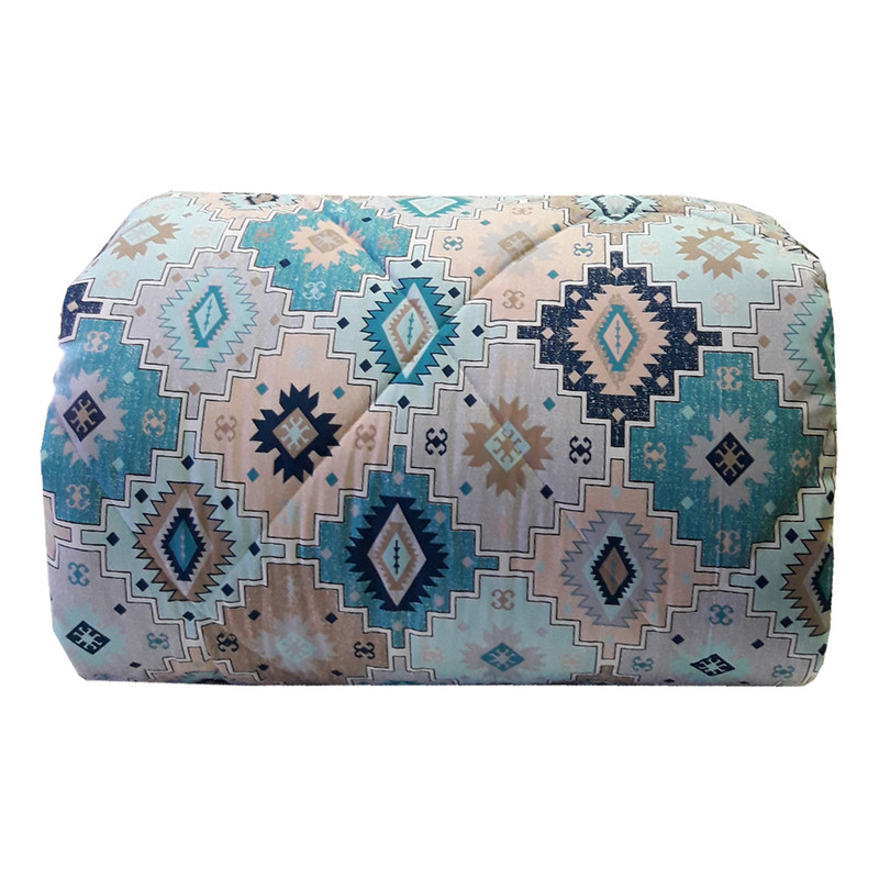 لحاف کرسی سندس مدل فیروزه کد F659 سایز 350x350 سانتی متر