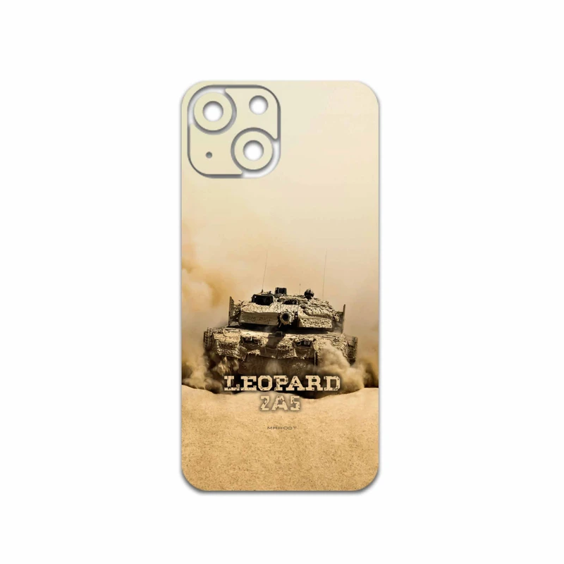 برچسب پوششی ماهوت مدل Leopard-2A5-tank مناسب برای گوشی موبایل اپل iPhone 13 Mini