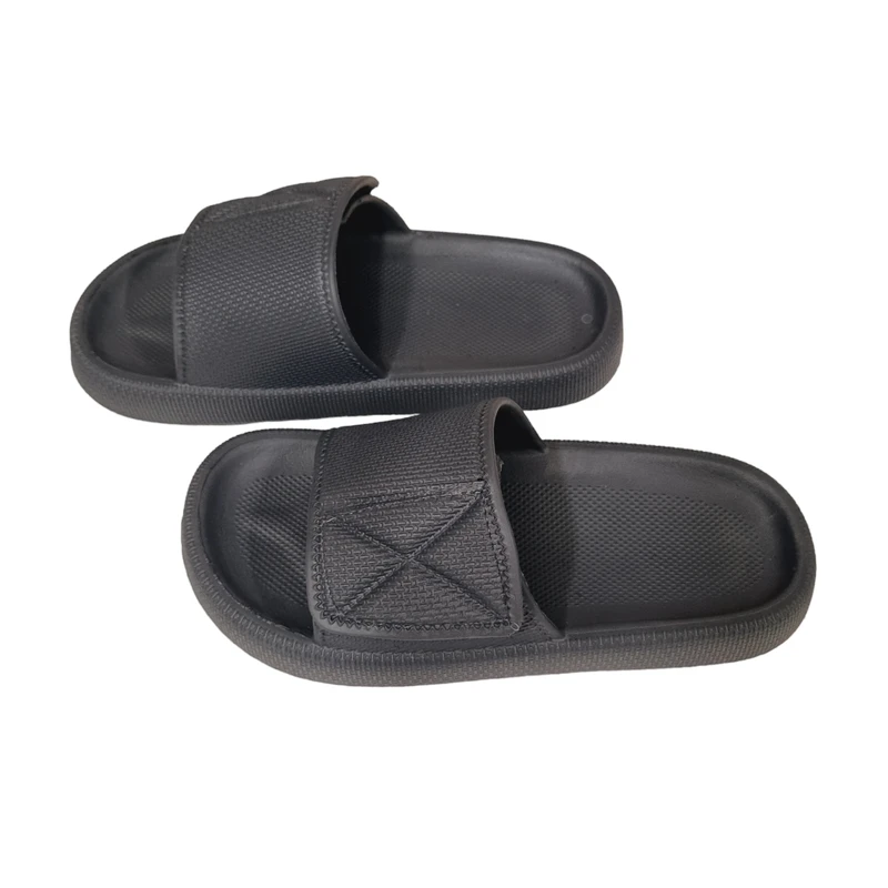 دمپایی زیتون مدل ماتریکس چسبی کد 0022