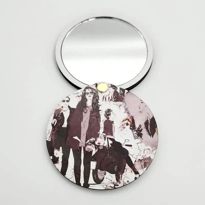 آینه جیبی مدل دختر کد ZJ-MR28-24