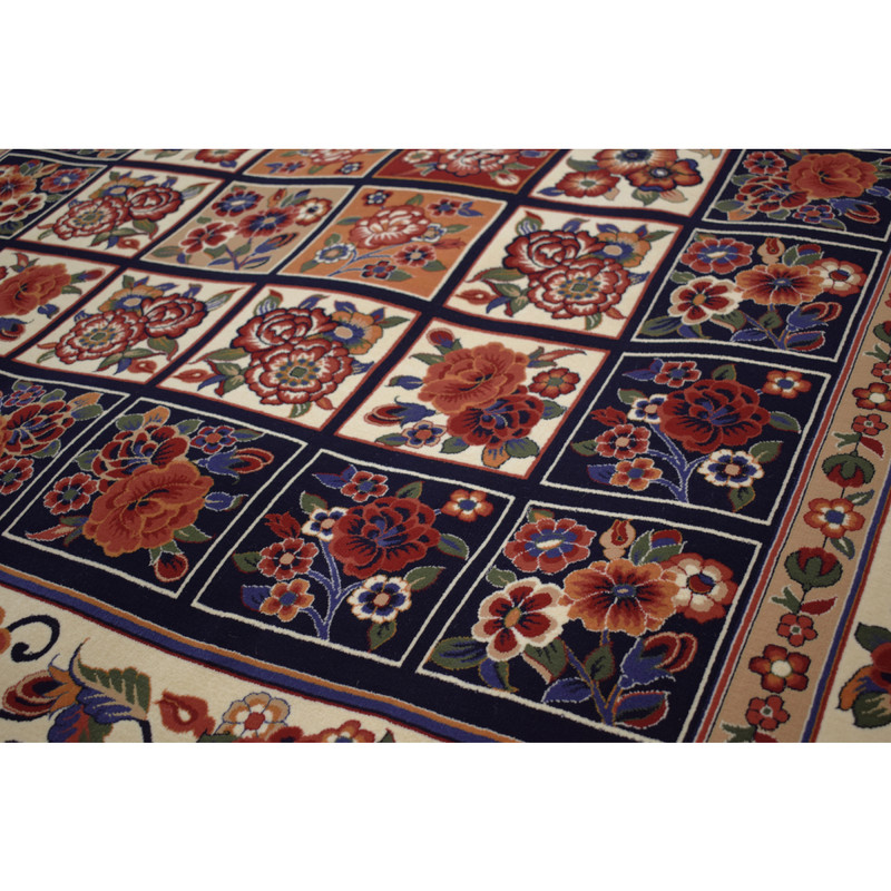 گبه ماشینی افرند کد 826 زمینه سرمه‌ای