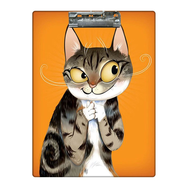 تخته شاسی طرح گربه زیرک کد  9911682 سایز A4