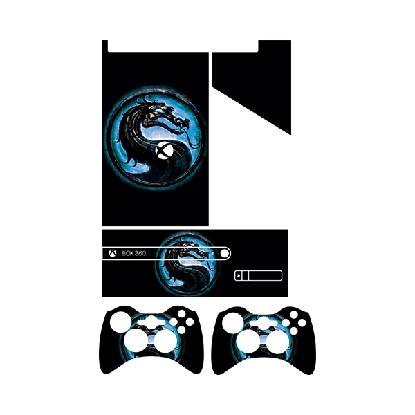 برچسب ایکس باکس 360 سوپر اسلیم توییجین وموییجین مدل MortalKombat 10 مجموعه 5 عددی
