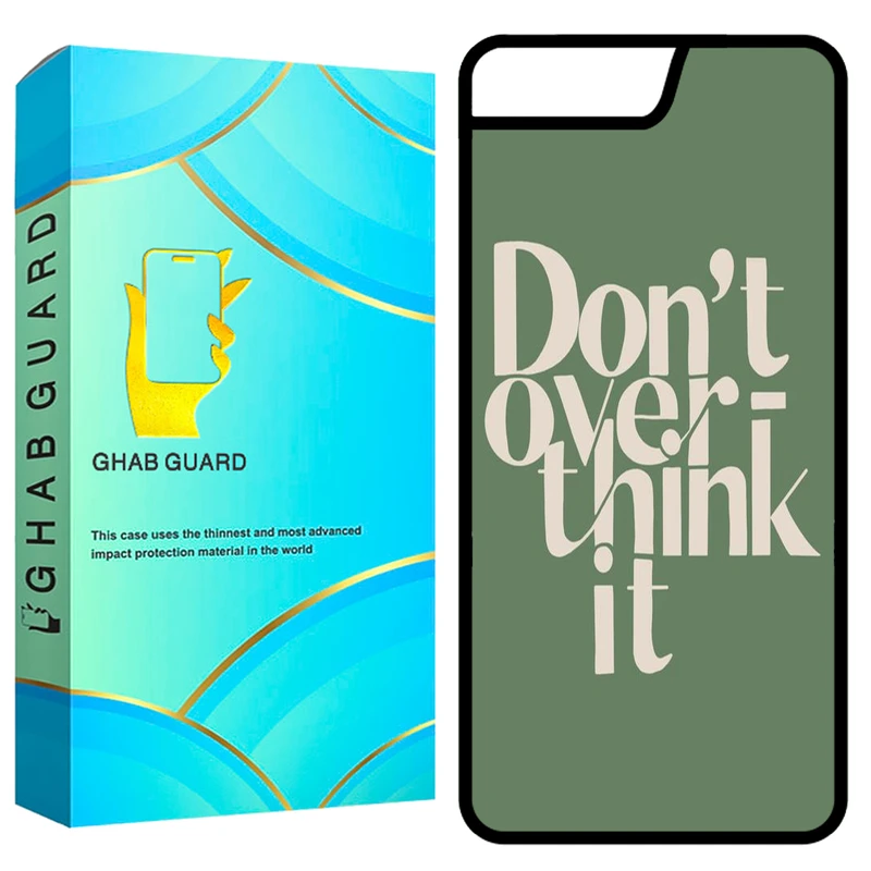  کاور قاب گارد طرح متن مدل GCHP7P مناسب برای گوشی موبایل اپل iPhone 7 Plus / 8 Plus