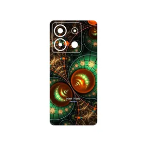 MAHOOT Mathematical Geometric Shape 3 Cover Sticker for Xiaomi Redmi Note 13 Pro 5G