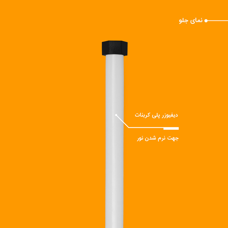 باتوم لایت RGB چیکولایت مدل RGB100 X2 بسته 2 عددی