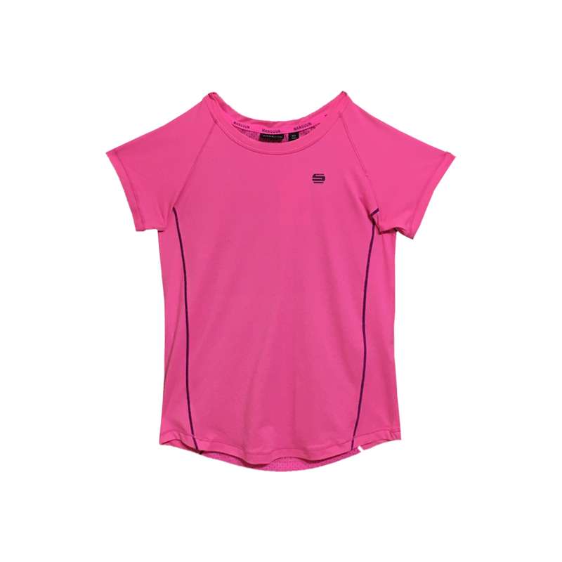 تی شرت آستین کوتاه ورزشی دخترانه مانگون مدل 062701