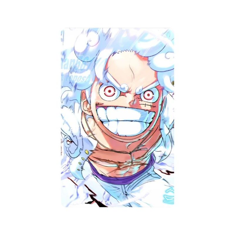 استیکر کارت مدل انیمه طرح وان پیس مانکی دی لوفی one piece Monkey D Luffy کد 6370