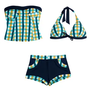 مایو 3 تکه زنانه مدل 1274