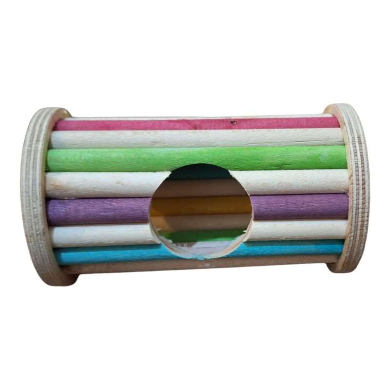 جای خواب همستر مدل چوبی رنگی