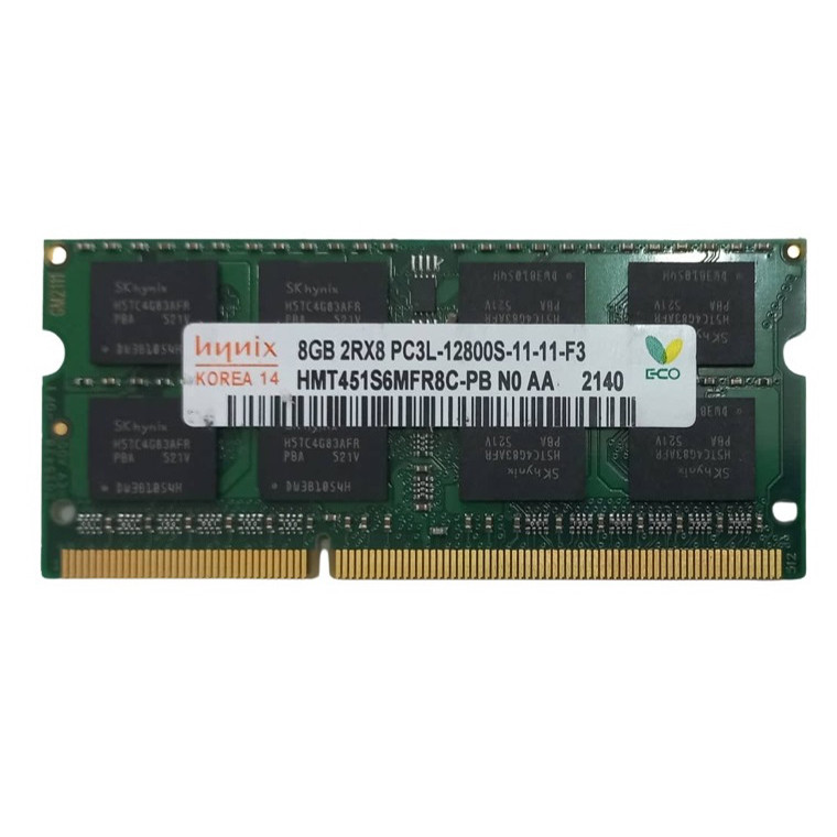 رم لپتاپ DDR3L تک کاناله 12800S مگاهرتز CL11  هاینیکس مدل PC3L-1600 ظرفیت 8 گیگابایت