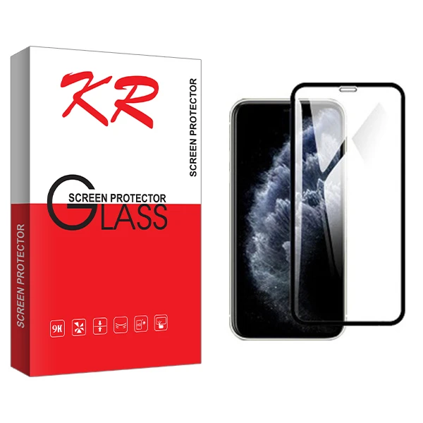 محافظ صفحه نمایش کی آر مدل +HD مناسب برای گوشی موبایل اپل iPhone xs