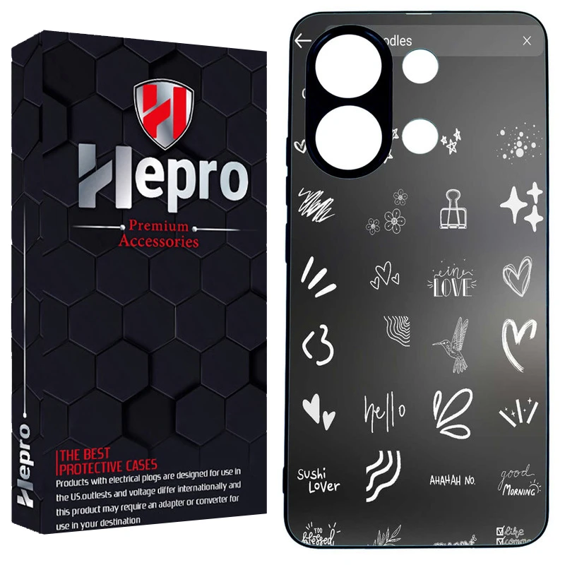 کاور هپرو طرح فانتزی مدل TPU مناسب برای گوشی موبایل شیائومی REDMI NOTE 13 4G