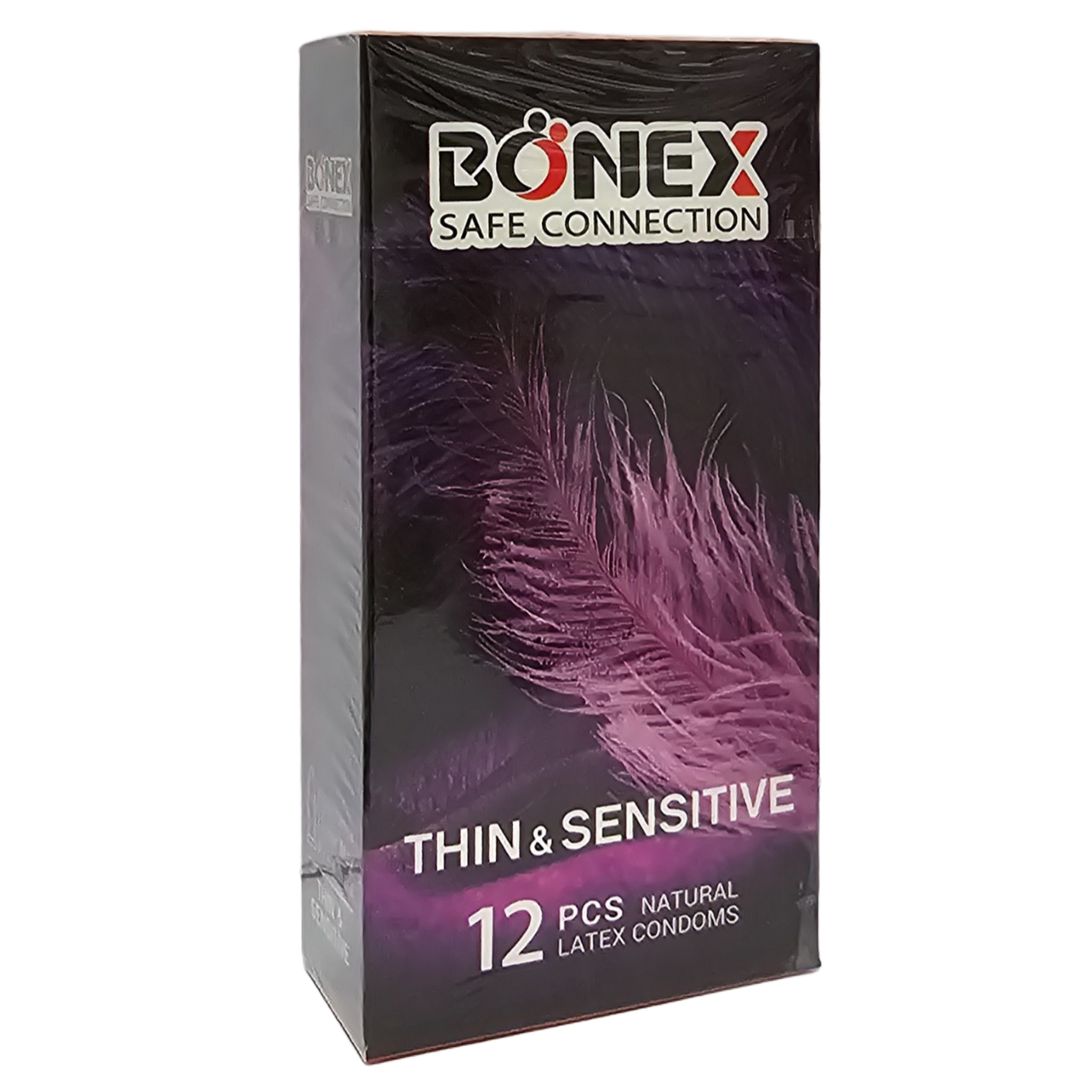 کاندوم بونکس مدل Thin - Sensitive بسته 12 عددی