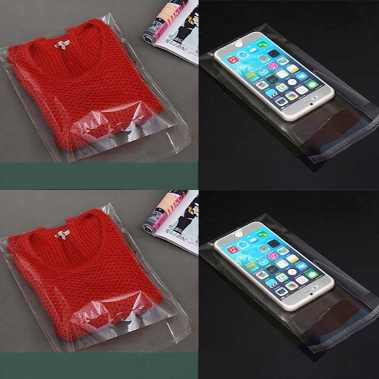 سلفون بسته بندی مدل لبه چسب دار کد 4488.10.15.100 بسته 100 عددی