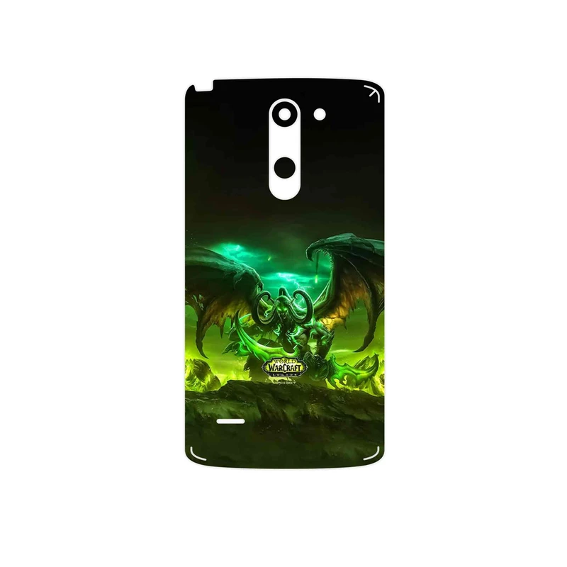 برچسب پوششی ماهوت مدل Warcraft Game Series مناسب برای گوشی موبایل ال جی G3 Stylus