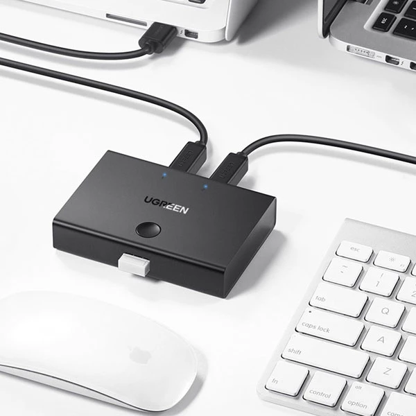 عکس شماره 4 : هاب سوئیچ 2 پورت پرینتر یوگرین مدل us158-30345