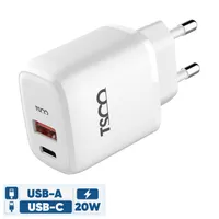 شارژر دیواری 20 وات تسکو مدل TTC 65
