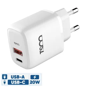 شارژر دیواری 20 وات تسکو مدل TTC 65