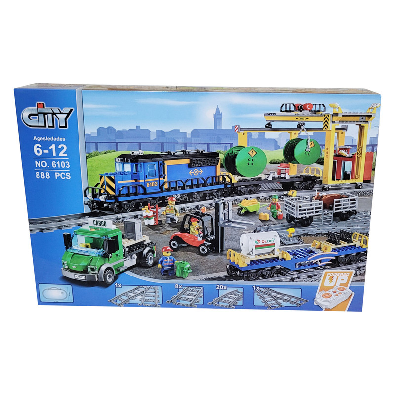 ساختنی طرح قطار باری کنترلی مدل CITY کد 6103
