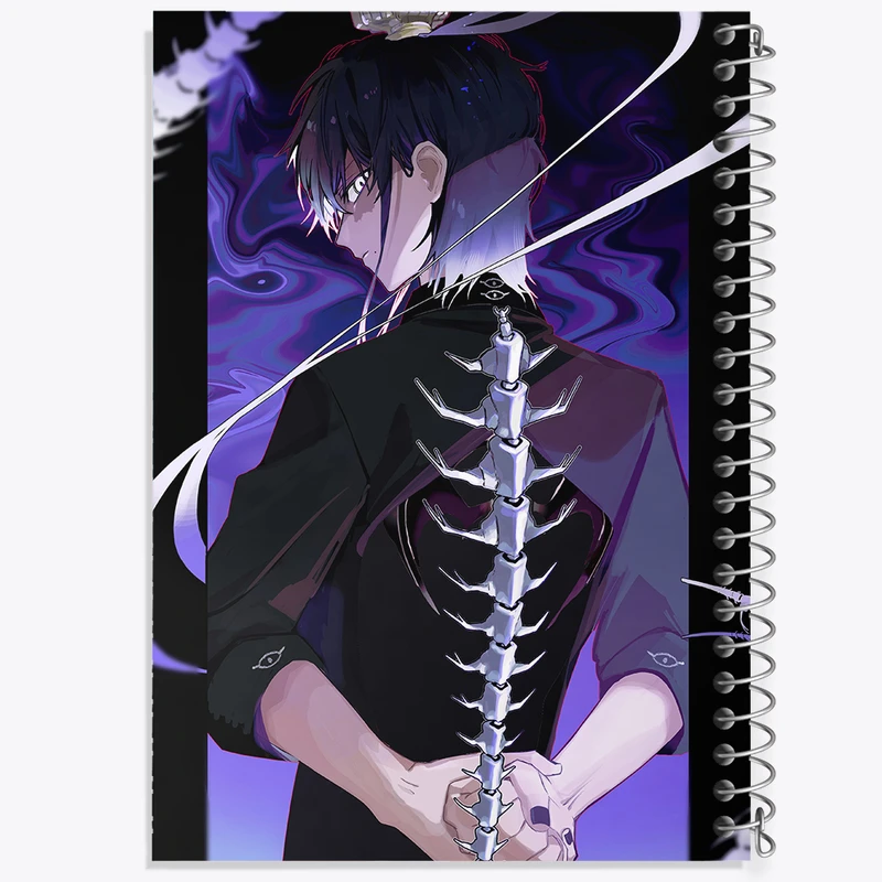 دفتر ژورنال نویسی 50 برگ خندالو مدل نقطه ای طرح رن انیمه ماگی هزارتوی سحر و جادو کد 36058