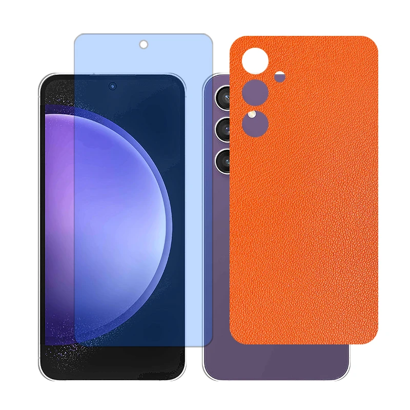 محافظ صفحه نمایش مات آنتی بلو گلس مدل Together مناسب برای گوشی موبایل سامسونگ Galaxy A55 به همراه برچسب پوششی 