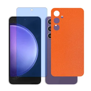 Glass together model blue cut screen protector suitable for Samsung Galaxy S23 FE mobile phone with back cover sticker