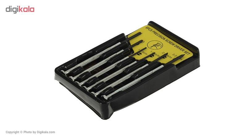 مجموعه 6 عددی پیچ گوشتی ساعتی مدل 1500