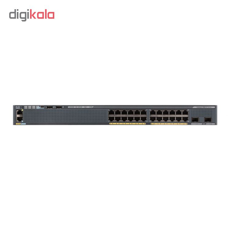 سوئیچ 24 پورت سیسکو مدل 2960X-24PD-L