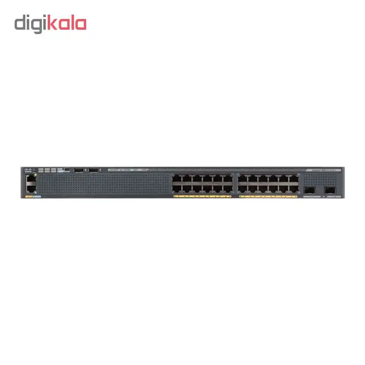 سوئیچ 24 پورت سیسکو مدل 2960X-24PD-L