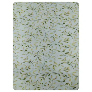 ملحفه کتان نخ پانیذ پود مدل شبنم کد P105-2 دو نفره سایز 235x235 سانتی‌متر