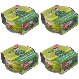 کنسرو ماهی تن در روغن زیتون گیلانی - 120 گرم بسته 4 عددی