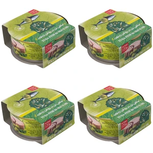 کنسرو ماهی تن در روغن زیتون گیلانی - 120 گرم بسته 4 عددی