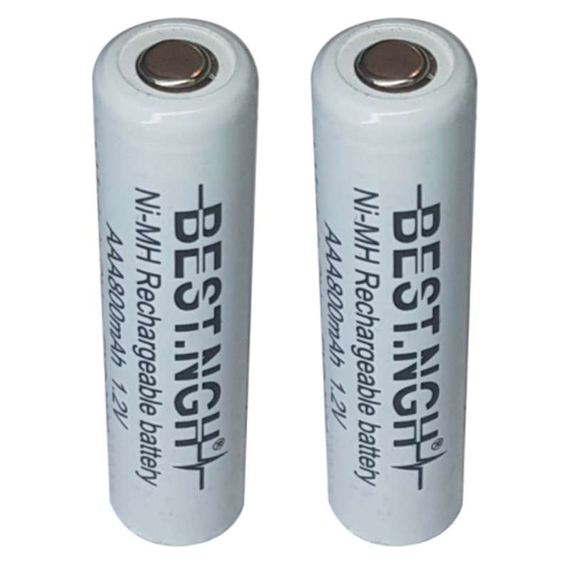 باتری نیم قلمی قابل شارژ بست ان جی اچ مدل B-800 بسته دو عددی