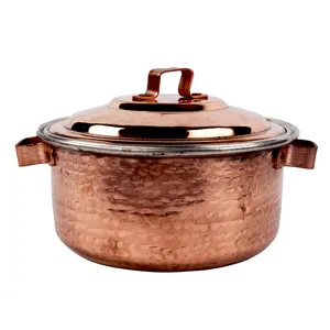 قابلمه مسی مدل GM-3 قطر 24 سانتی متر