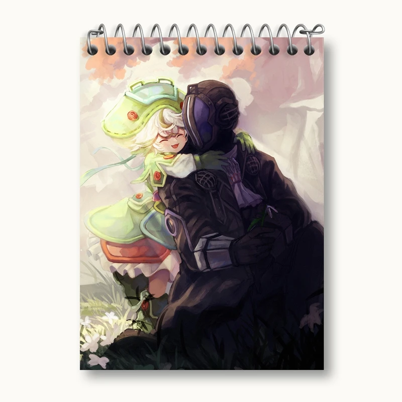 دفتر یادداشت 50 برگ خندالو مدل باندرود و میدوری انیمه ساخته شده پرتگاه Made in Abyss کد 22073