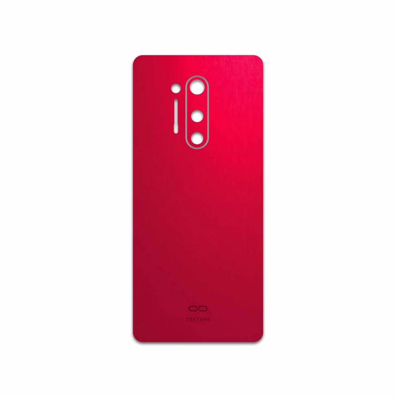 برچسب پوششی ماهوت مدل Matte-Warm-Red مناسب برای گوشی موبایل وان پلاس 8 Pro