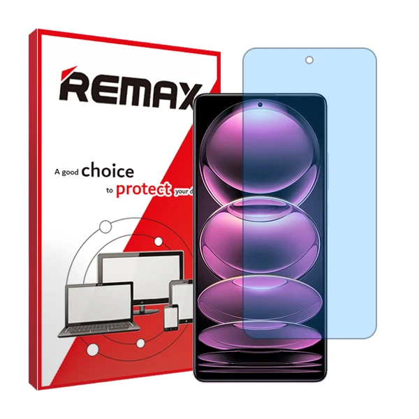 محافظ صفحه نمایش آنتی بلو ریمکس مدل Resistant مناسب برای گوشی موبایل شیائومی Redmi Note 12 Pro