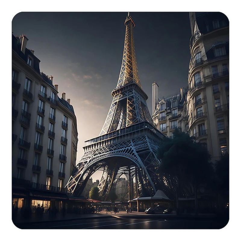 مگنت کاکتی طرح پاریس Paris مدل mp59036