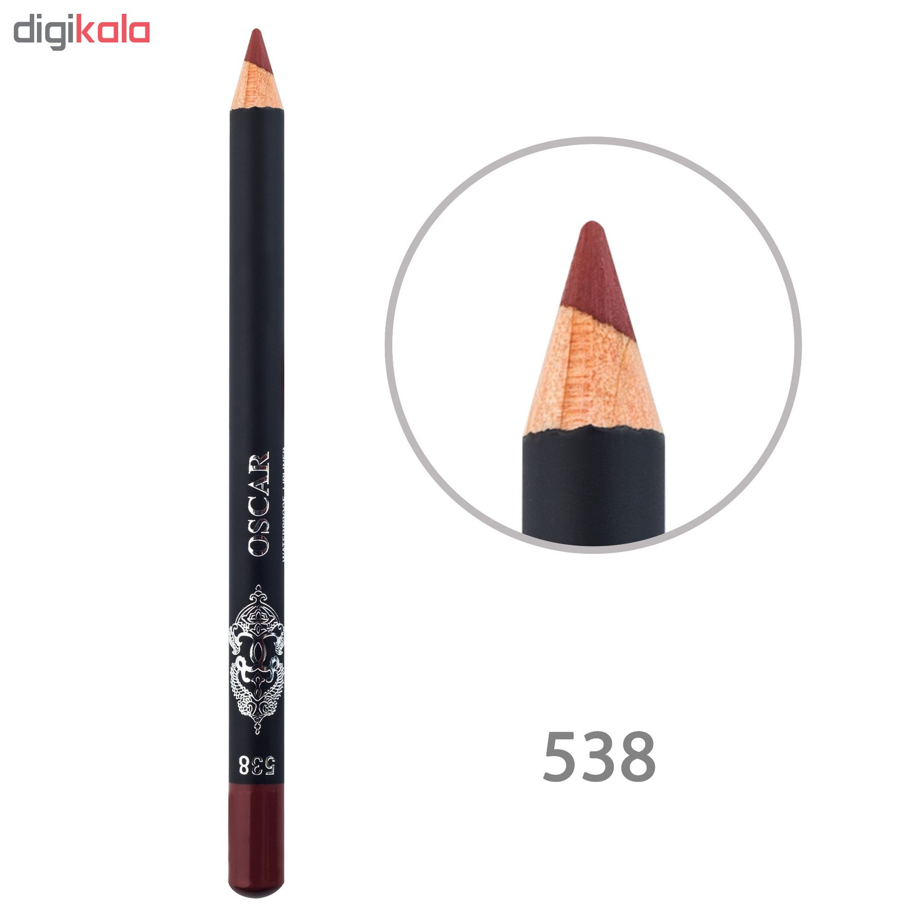 مداد لب اسکار مدل Waterproof Lipliner شماره 538