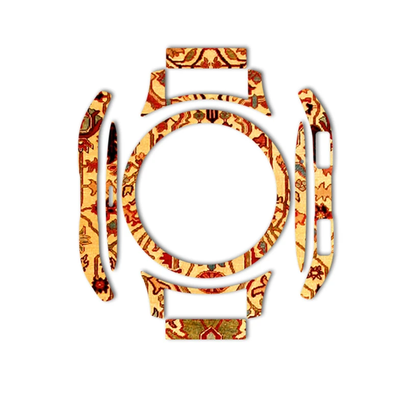 بسته 2 عددی برچسب ماهوت مدل Iran-carpet Design مناسب برای ساعت هوشمند Samsung Galaxy Watch 46mm