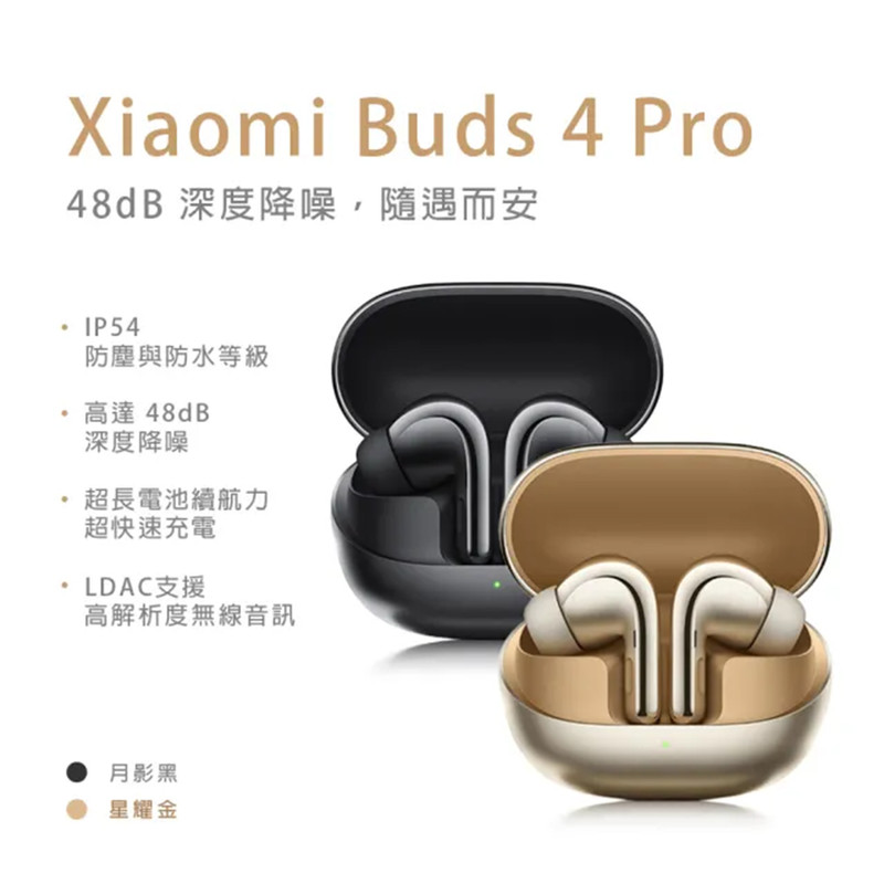 Auriculares Xiaomi Mi Wireless Buds 4 Pro Negro - Digify