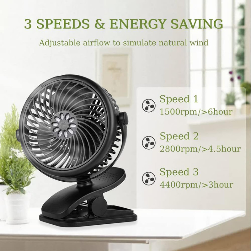 پنکه شارژی مدل HW-6